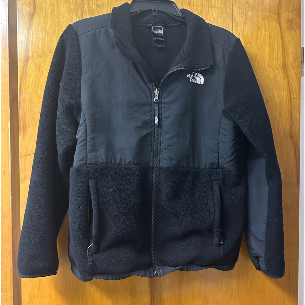 North face Girls Jacket - XL 18 - black - medium weight